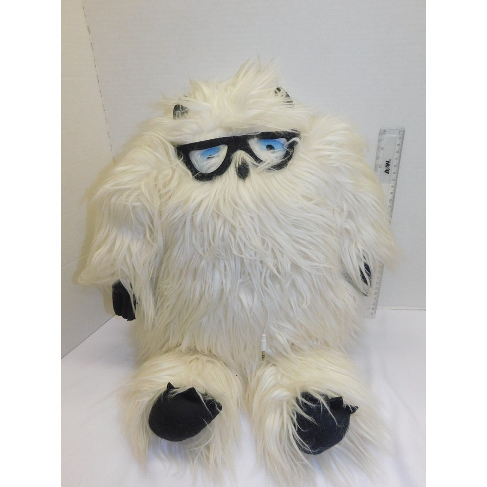Pottery Barn Teen Yeti Plush Radio Speaker Abominable Snowman Glasses